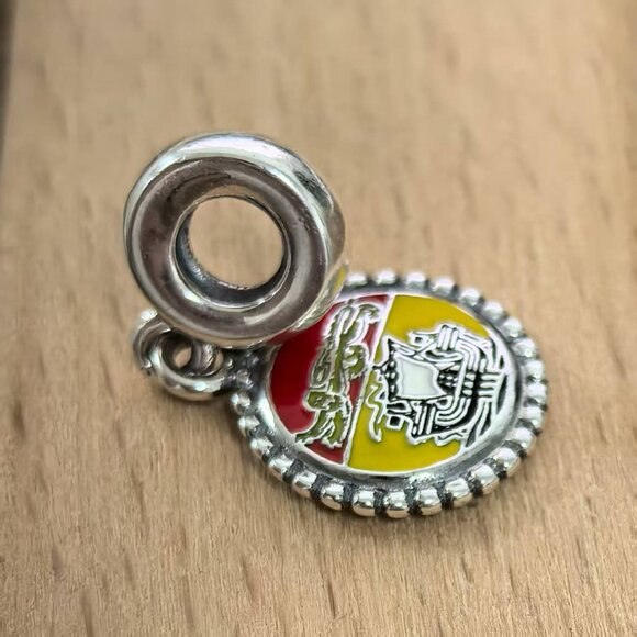 Pandora Canada New Brunswick Flag Dangle Charm, S925 Silver Bracelets - Picture 3 of 4